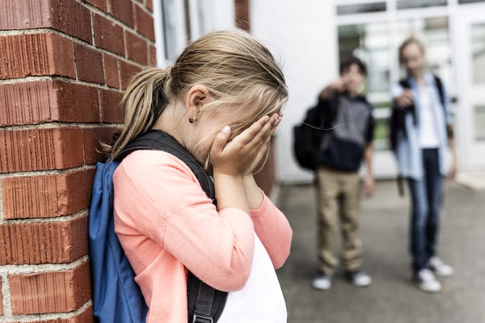 girl being bullied