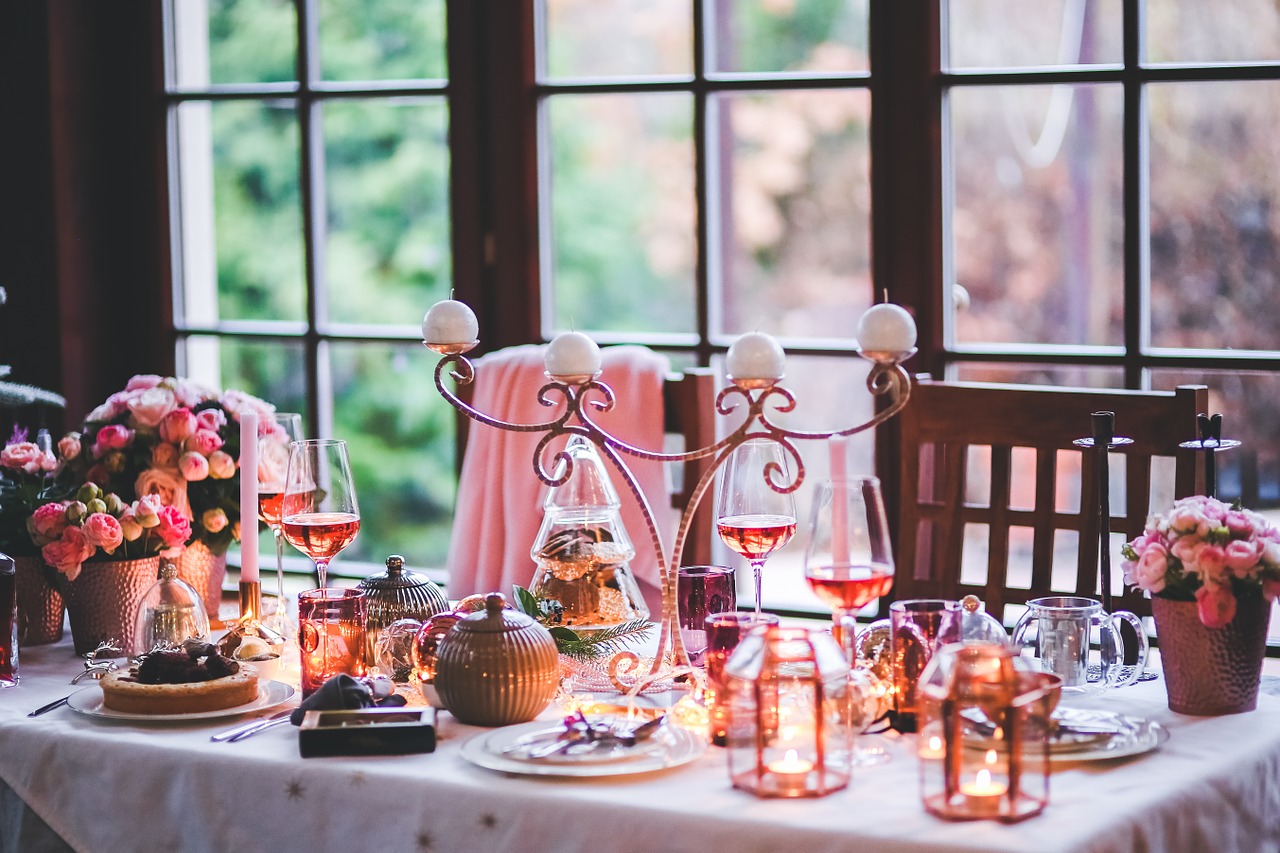 Holiday Meal table