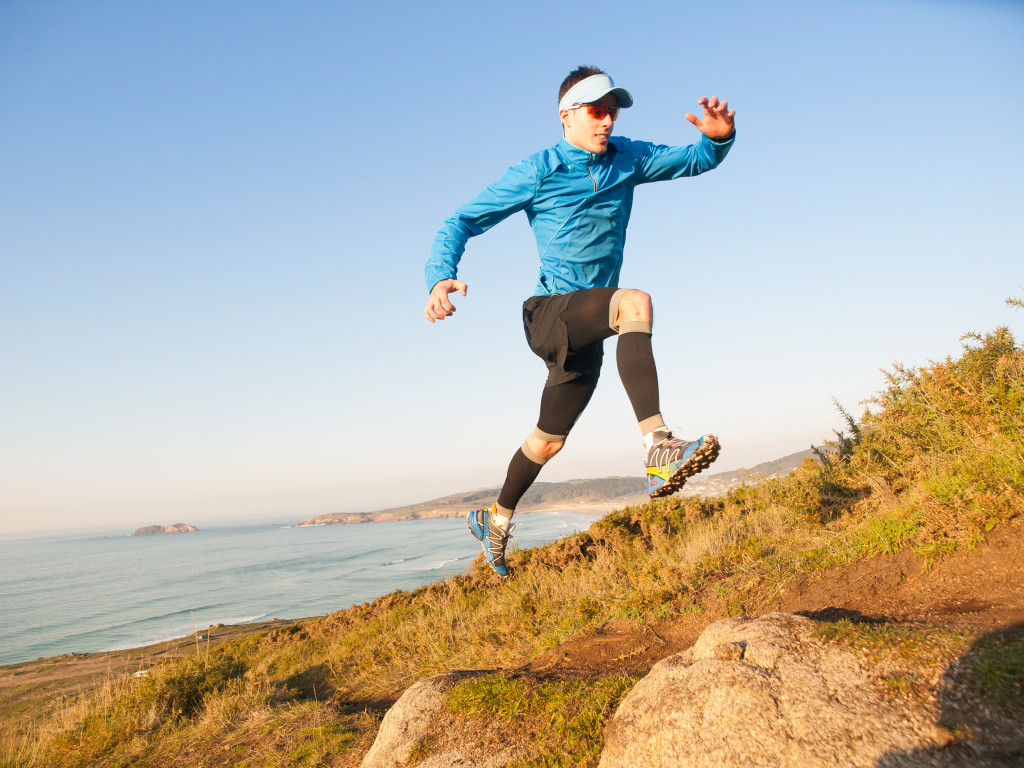 Man participating in exercise