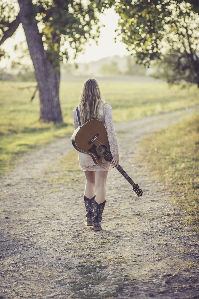 Teen with an eating disorder on a trail