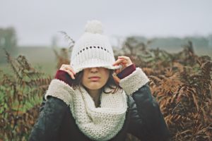 Woman in hat