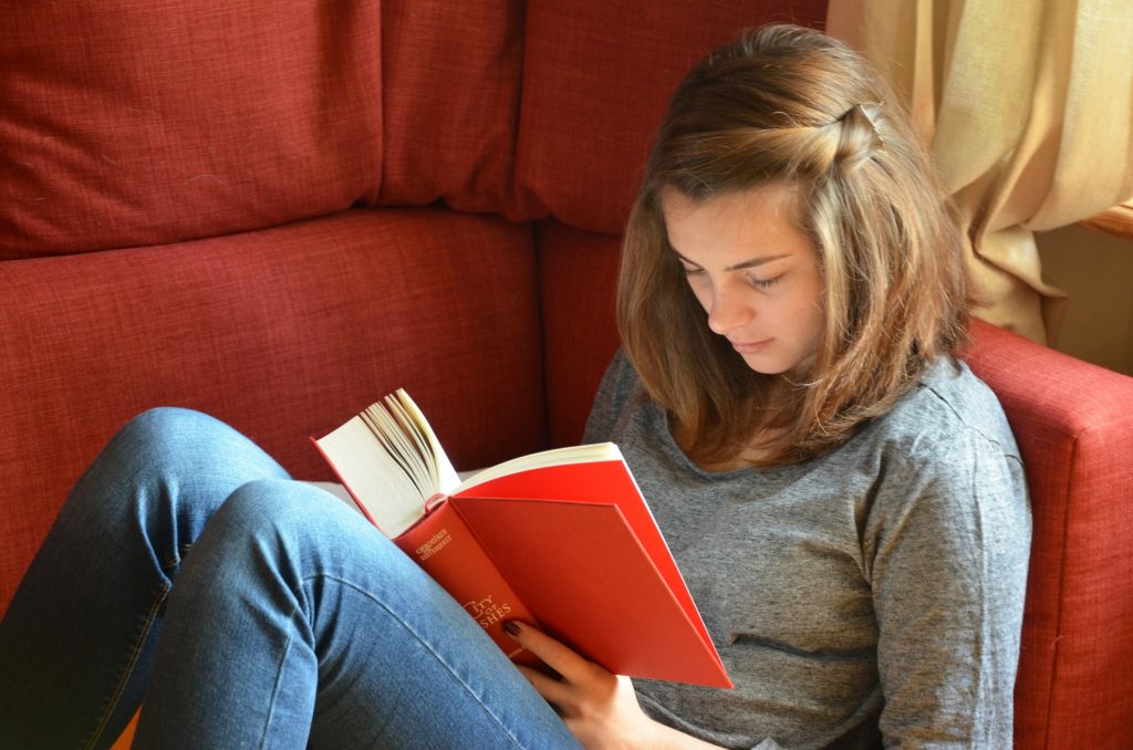 Woman reading