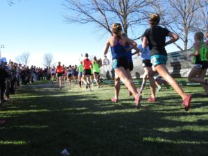 Women running