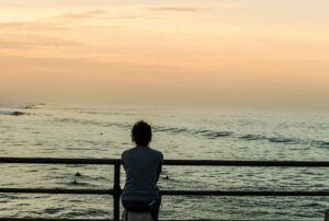 Woman struggling with Treatment