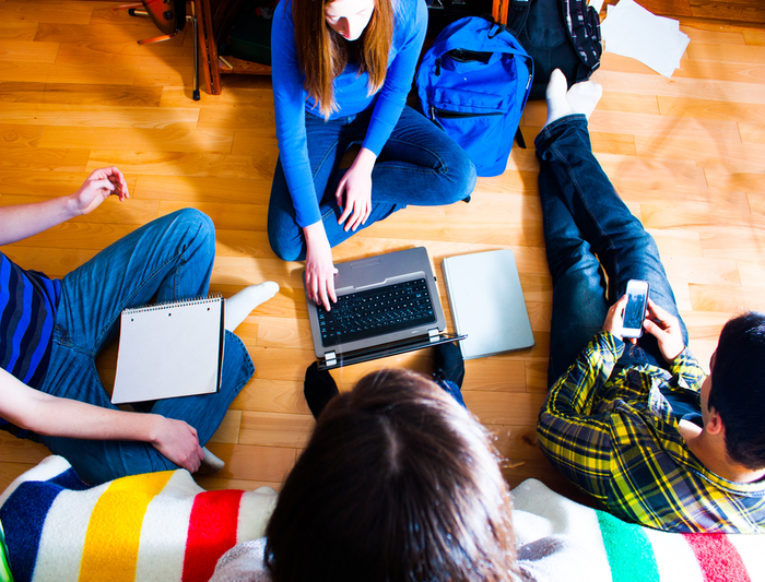 Teens Hanging Out