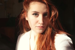 Young Woman with Red Hair